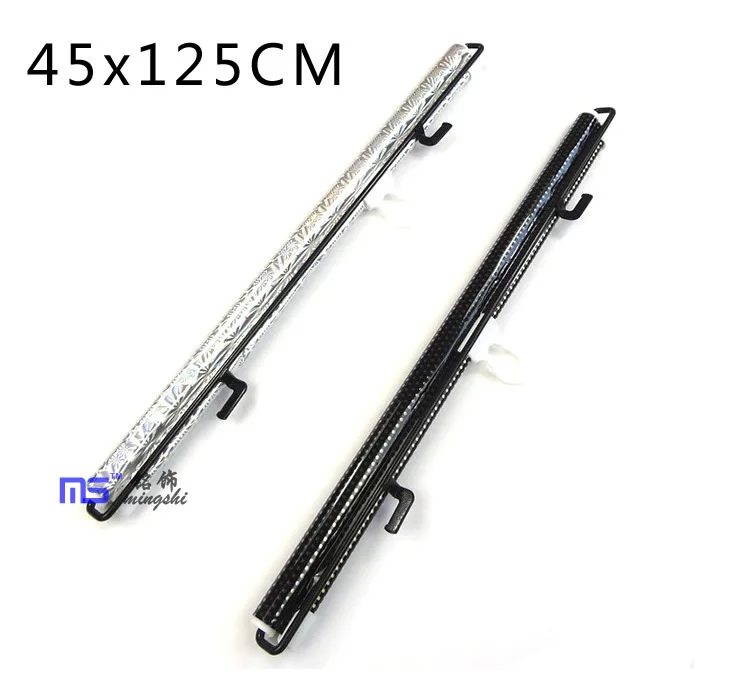 Авто Abat для регулятора жалюзи 45*125 точка Лето изолированный Телескопический солнцезащитный блок солнцезащитный козырек лето темно-серебро