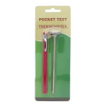 

Steel Soil Thermometer 127mm Stem Read Dial Display 0-100 Degrees Celsius Range For Ground Compost Suppiles