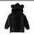Winter Toddler Baby Kids Boy Girl Hooded Cartoon Ear Hoodie Sweatshirt Tops Clothes roupa infantil solid yellow grey Hoodies 7