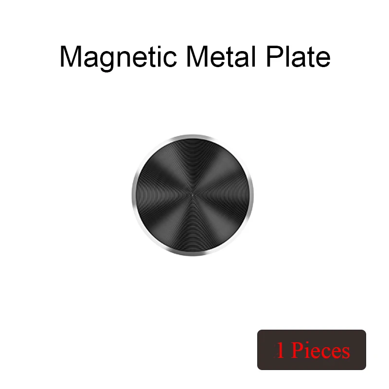 Резьбовая наклейка на магнитную автомобильную розетку для Honor Pro 9 7A 7C Lite металлический лист для крепления магнитного держателя на huawei Lite P8 P20 - Цвет: car luowen black
