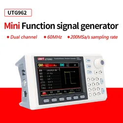 UNI-T UTG932 UTG962 Signal Generator 30Mhz 60Mhz Dual Channel 200MS/s Frequency DDS Output Function/Arbitrary Waveform Generator