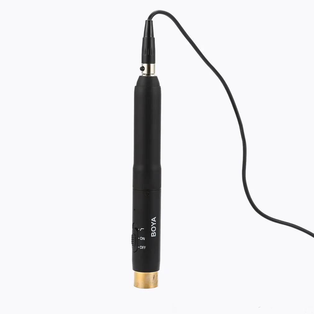 BOYA BY-M11 профессиональная всенаправленная микрофонная система XLR Lavalier для интервью документальный фильм Театральная сцена
