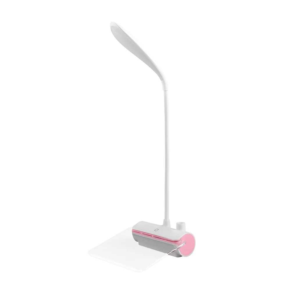 

Portable 3-in-1 USB Rechargeable Message Board LED Desk Lamp Night Light Touch Table Lamp Flexible Arbitrary Bending Read