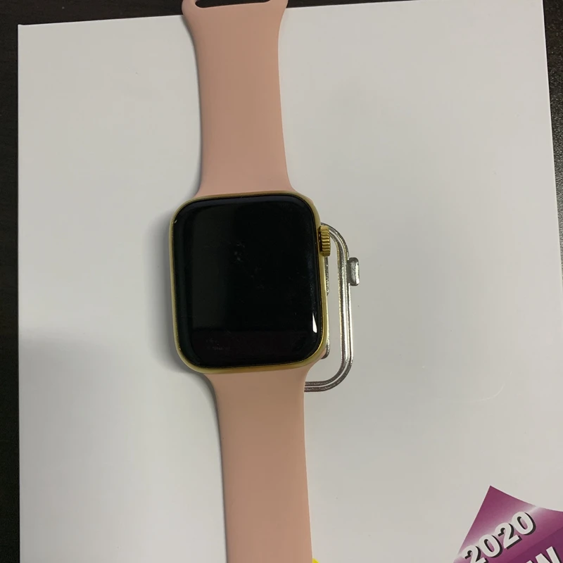 gold PK IWO 8 IWO 11 Смарт-часы 1:1 серия 4 Bluetooth Вызов пульса полный сенсорный фитнес-трекер для женщин/мужчин для Apple IOS Android - Цвет: gold