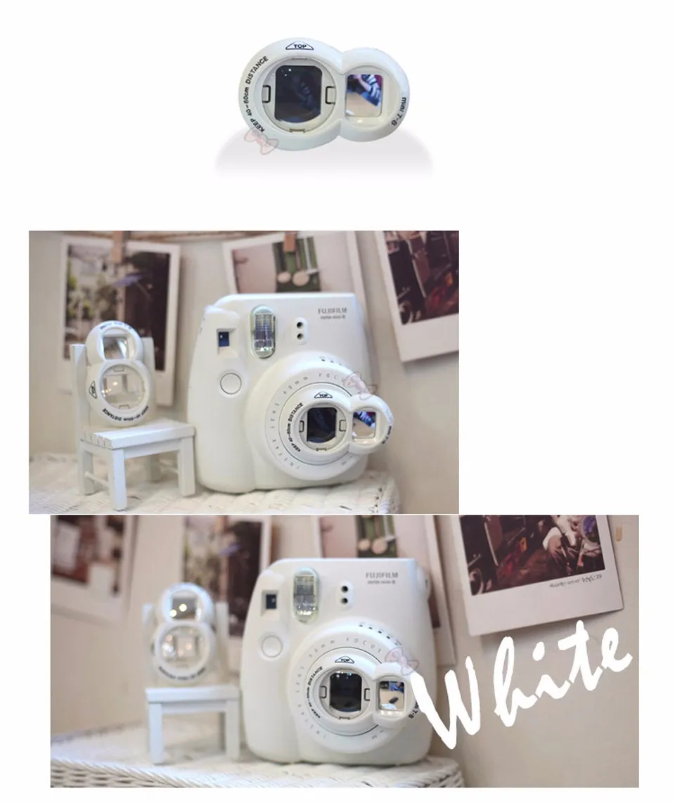 Зеркало для селфи для Fujifilm Instax camera Mini 8 Mini 7s Автопортрет Зеркало крупным планом объектив селфи для мгновенной камеры