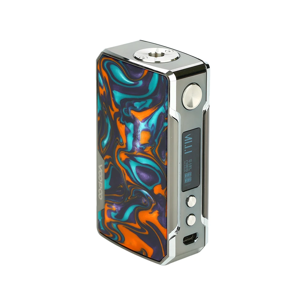 Platinum Dawn VOOPOO Drag 2 Platinum 177 Вт TC коробка мод мощность на 18650 батарея Vape испаритель Voope MOD - Цвет: Platinum Dawn