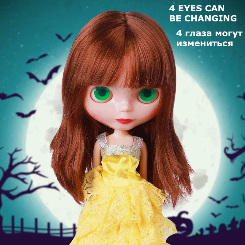 31 см шарнирные куклы BJD модные Blyth Baby глаза 4 цвета меняющие макияж для