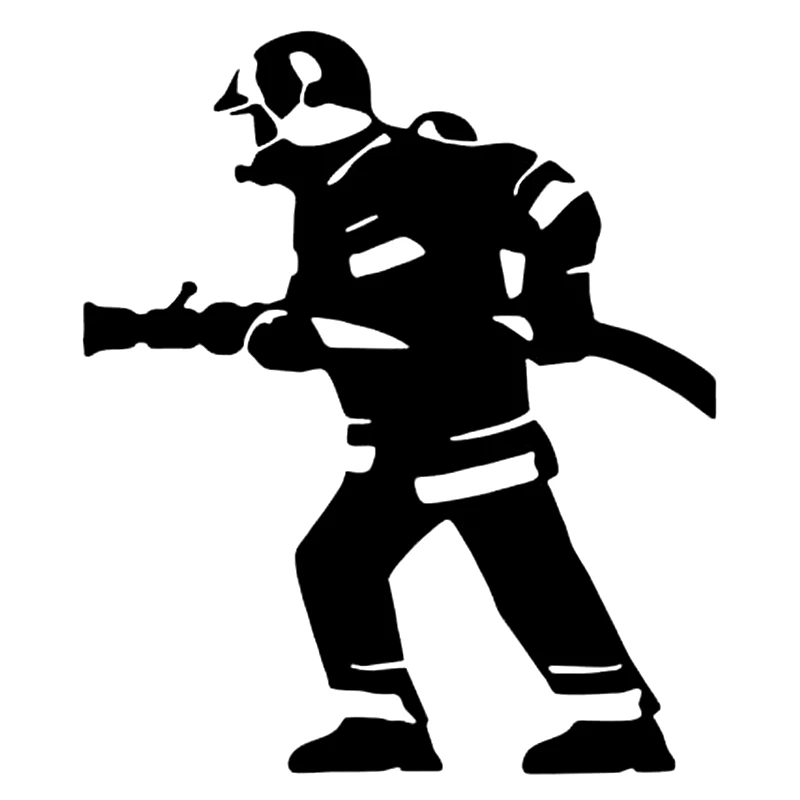 Piccola Città Cs-318 #17.6*15Cm Avec Tuyau De Voiture Drole Autocollant Et Autocollant Blanc/Noir Vinyle Auto Voiture Autocollants