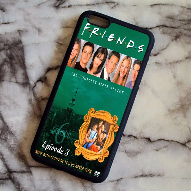 KETAOTAO друзья сериал ТВ шоу Sitcom чехол для телефона s для iPhone 4S 5C SE 5 5S 6 6S 7 8 Plus X Чехол Мягкий ТПУ резиновый силиконовый - Цвет: Красный
