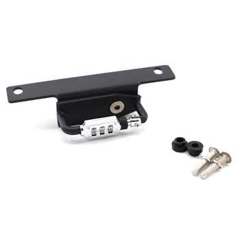 

Motorcycle Helmet Lock Anti-Theft Combination PIN Locking Secures Right Side Mount for BMW R NineT 2017-2019 Motorcycle Accessor