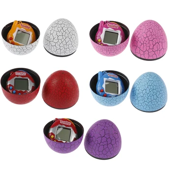 

Kids Electronic Virtual Pet Machine E-pet Dinosaur Egg Toys Cracked Eggs Cultivate Game Machine for Children Boy Girls NEW