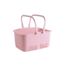 Портативная профессиональная корзина для ванной комнаты, корзина для грязной одежды, пластиковая корзина для ванной