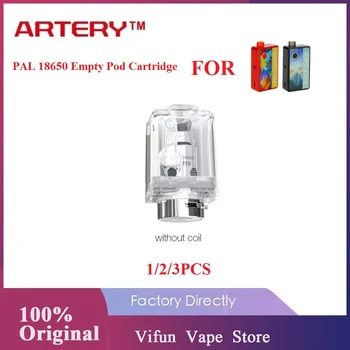 

1pc 3pcs Original Artery PAL 18650 Pod Cartridge without Coil 2ml/3ml Capacity 1pc/pack for Artery PAL 18650 Pod Kit e cigarette