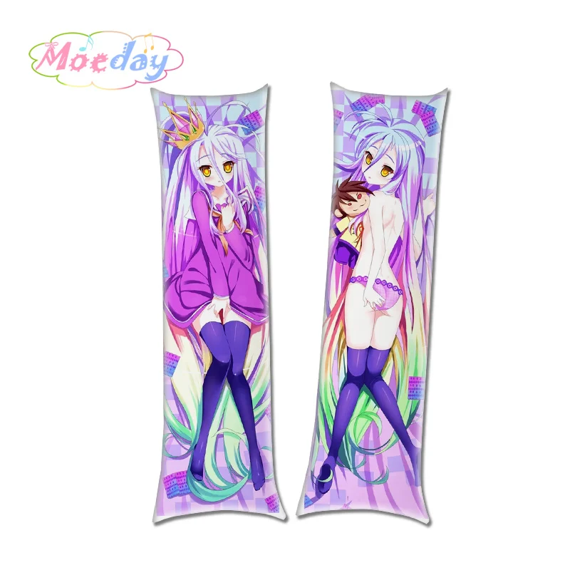 Нет игры нет жизни Широ Стефани Дола Fil Nilvalen обнимая Dakimakura обложки - Цвет: Розовый