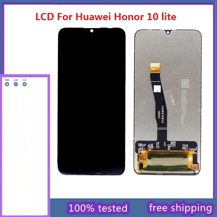 ЖК дисплей FHD качества AAA для Huawei Honor 10 Lite сменный экран в сборе|Экраны мобильных
