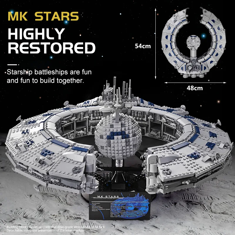 

Star toys Wars Destroyer Lucrehulk Class Battleship Droid Control Ship compatible ings Building block Bricks gift 13056