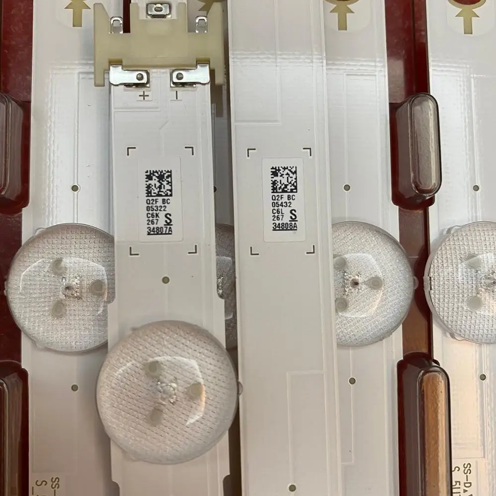 LED Backlight Strip For Samsung UE65JU7000U UE65KU6100K UE65KU6100W UE65KU6170U UE65KU6172U 4