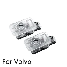 2 шт. Автомобильная дверь с электроприводом логотип лазерный проектор Призрачная тень свет для грузовиков VOLVO XC60 XC90 S80 S60 S80L S60L V60 V40 2012