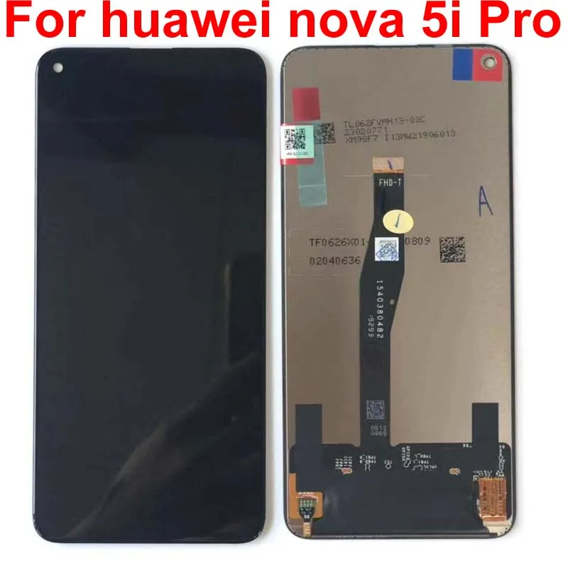 

Original NEW 6.26" For Huawei Nova 5i Pro LCD Display Touch Screen Digitizer Assembly For Huawei Nova 5i Pro SPN-AL00, SPN-TL00