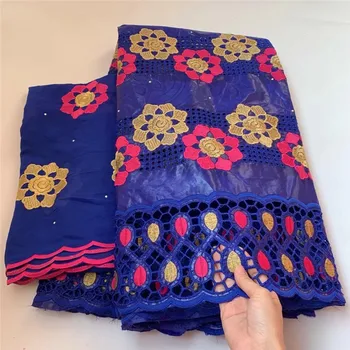 

5+2 yard 2020 New arrival african Bazin riche fabric with beads embroidery lace / bazin riche dress material Nigerian 7L091701