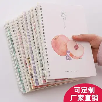 

Fashion Creative Chinese-style Double Coil Spiral Laptop Korean-style New Style Hipster Coil Notebook Students Laptop