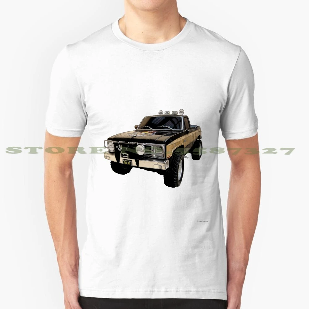 The Fall Guy Gmc Sierra Grande Graphic Custom Funny Hot Sale Tshirt Tv Series Gmc Sierra Grande Colt Seavers The Fall Guy 4x4 T Shirts Aliexpress