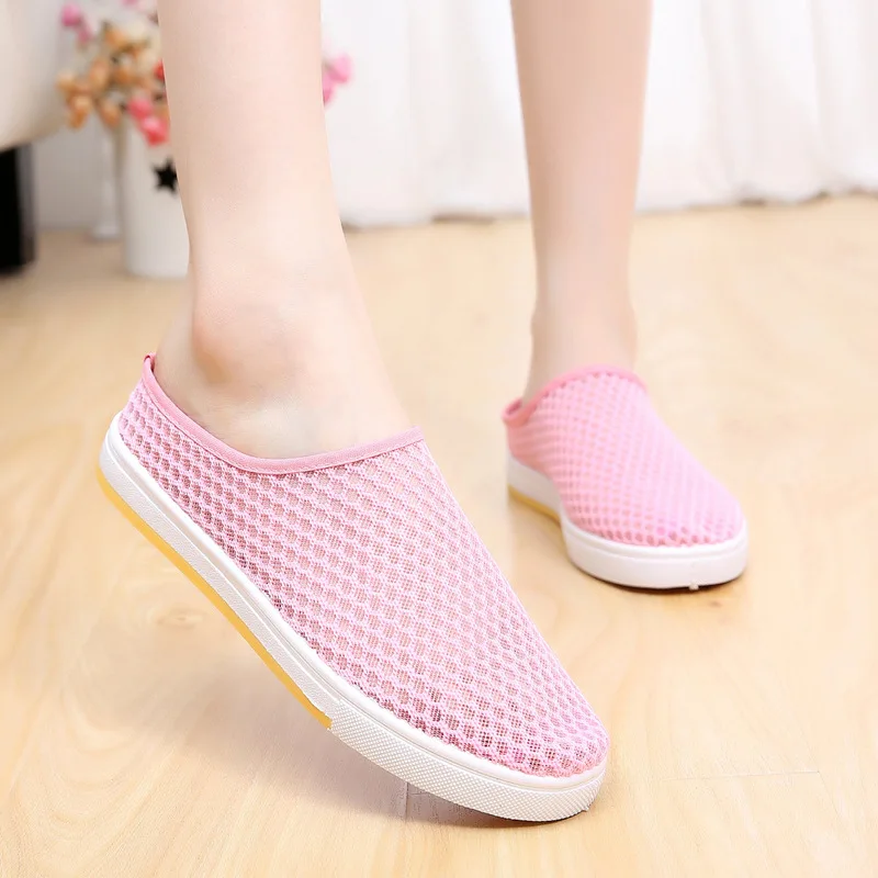 

Summer Women's Tennis of Old Beijing Cloth Shoes Female Tennis Shoes Flat Low Top Breathable Double Layer Mesh