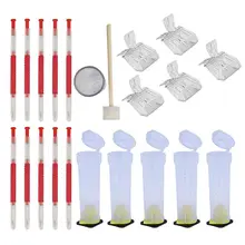 21 шт./компл. Инструменты для пчеловодства комплект queen пчелы инкубатор прививки иглы queen Y5GB