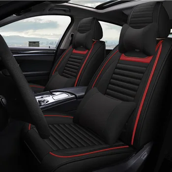 

（Front+Rear）5 seats flax car seat cover for opel astra j h vectra b c meriva insignia zafira a mokka corsa c astra k car seat