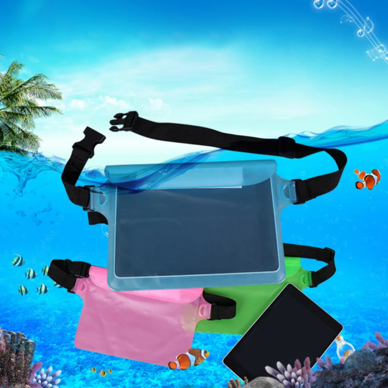 

ZWSummer Waterproof Sports Bag Waist Bag Swimming Drifting Diving Waist Fanny Pack Pouch Underwater Sealing Mobile Phone Pouch