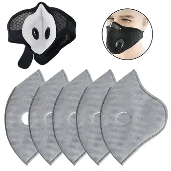 

5Pcs Mask Filters Dust Proof PM2.5 Anti Haze Replacement Inner Pads Filter for Face Mask маска медицинская многоразовая