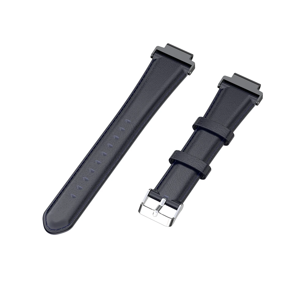 Для Garmin Forerunner 220 230 235 620 735 S20 S5 S6 Смарт-часы замена Кожаный ремешок наручные часы на запястье