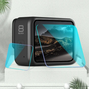 

New Tempered Glass Protective Cover For Gopro Hero 8 Black Screen Protector Film Cover For Gopro Sport Action Camera Accessories