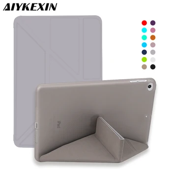 

Case for iPad Mini 5 Case PU Leather Silicone Soft Back Multi-fold Stand Sleep Smart Cover for iPad Mini 5 2019 Case Funda