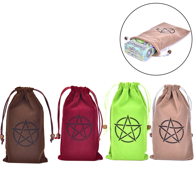 

1pc Tarot Card Table Game Survival Bracelets With Clasp Emergency Tool Table Game Tarot Card Storage Bag