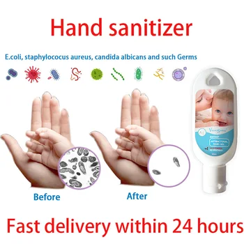 

30ML Travel Portable Hand Sanitizer Spray Antibacterial Waterless Moisturizing Liquid Disposable No Clean Disinfectant Gel