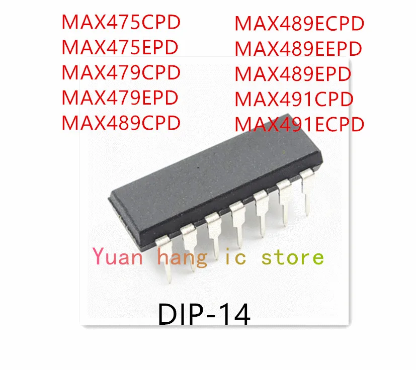 10 шт. MAX475CPD MAX475EPD MAX479CPD MAX479EPD MAX489CPD MAX489EPD MAX489EEPD MAX489ECPD MAX491CPD MAX491ECPD IC | Электроника