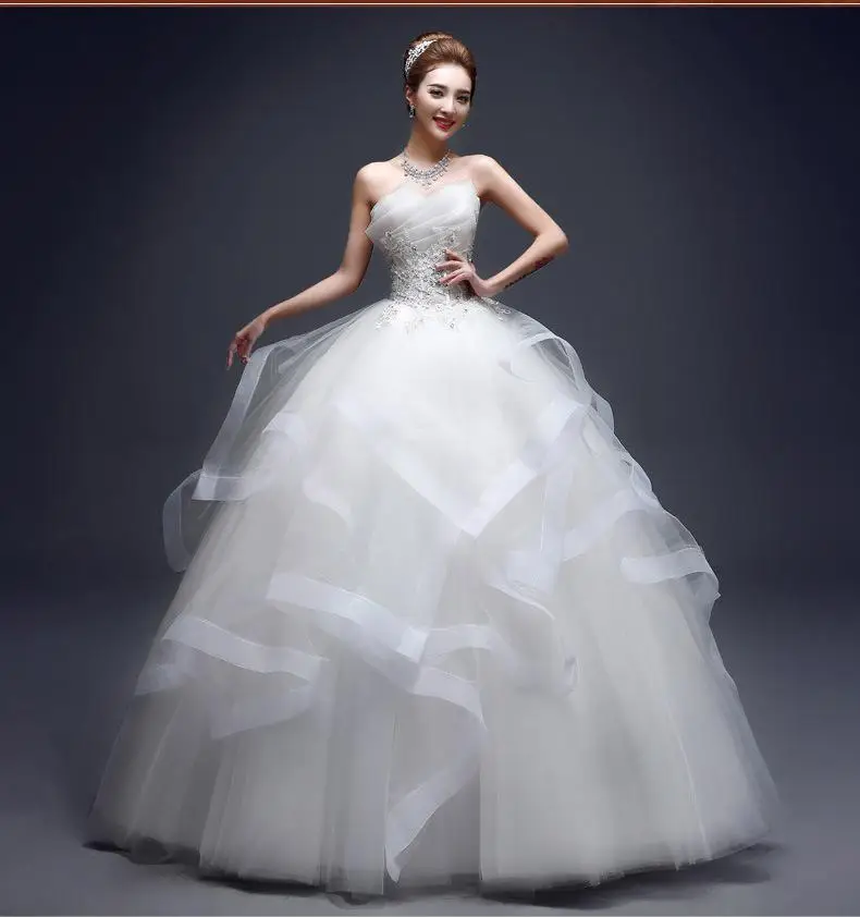 Mrs Win Ice Blue Бальные платья для вечеринки, выпускного вечера, элегантное бальное платье без бретелек, 6 цветов, вечернее платье на выпускной, платье на заказ, размер - Цвет: Бежевый