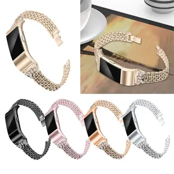 

Metal Strap For Fitbit Charge 2 Band Strap Stainless Steel Bracelet Wristbands