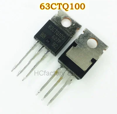 Новый оригинальный 10 шт. 63CTQ100 TO-220 63CTQ100PBF TO220 100V 63A новый оригинальный оптом Универсальный список распределения