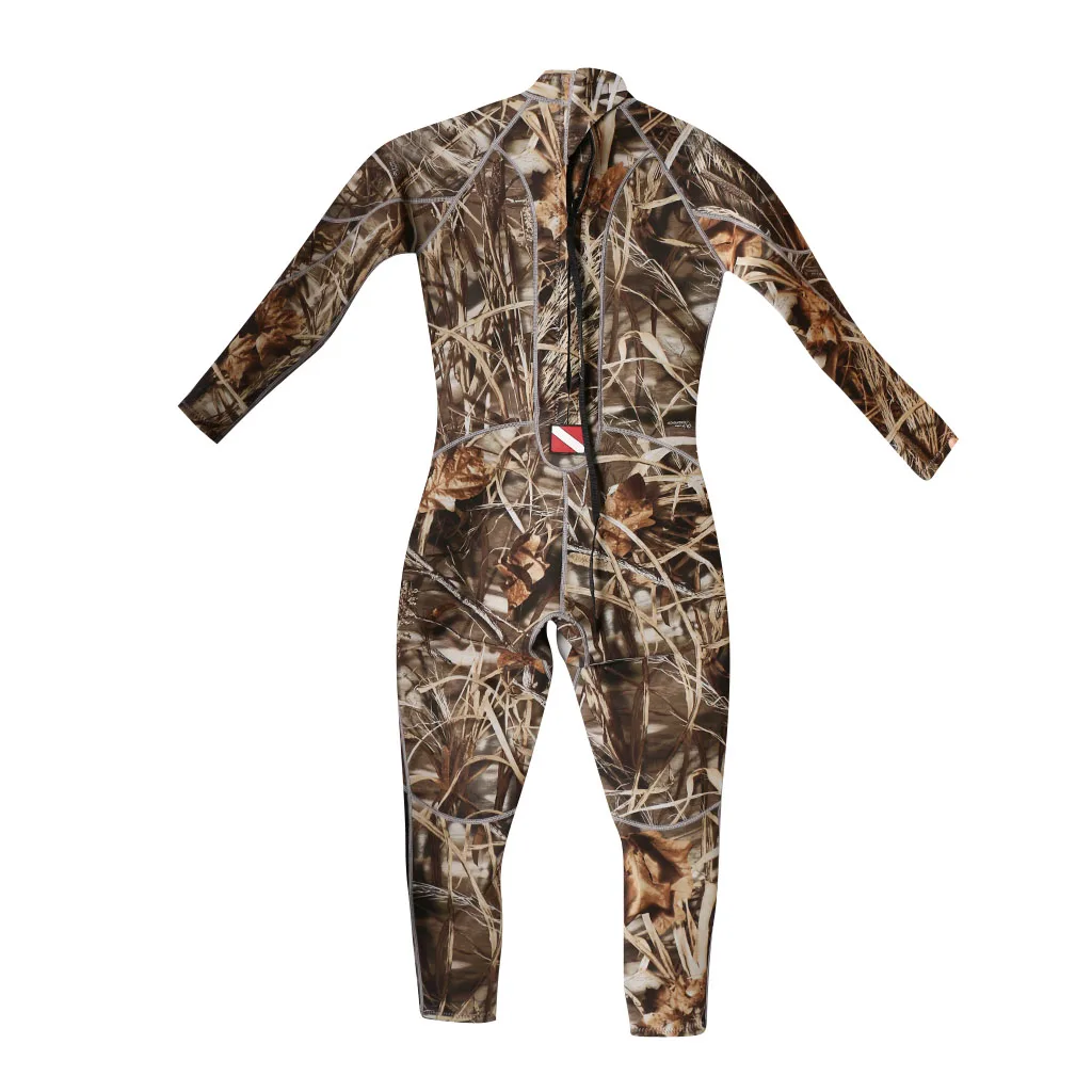 New Mens 3mm Neoprene Full Body Wetsuit for Surfing SCUBA Diving Camouflage S - XXL