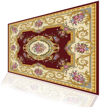

Natural Rubber Persian Carpet Retro Style Mouse Pad Office Computer Player Game Notebook Mousepad Table Decor Craft Non-slip Mat