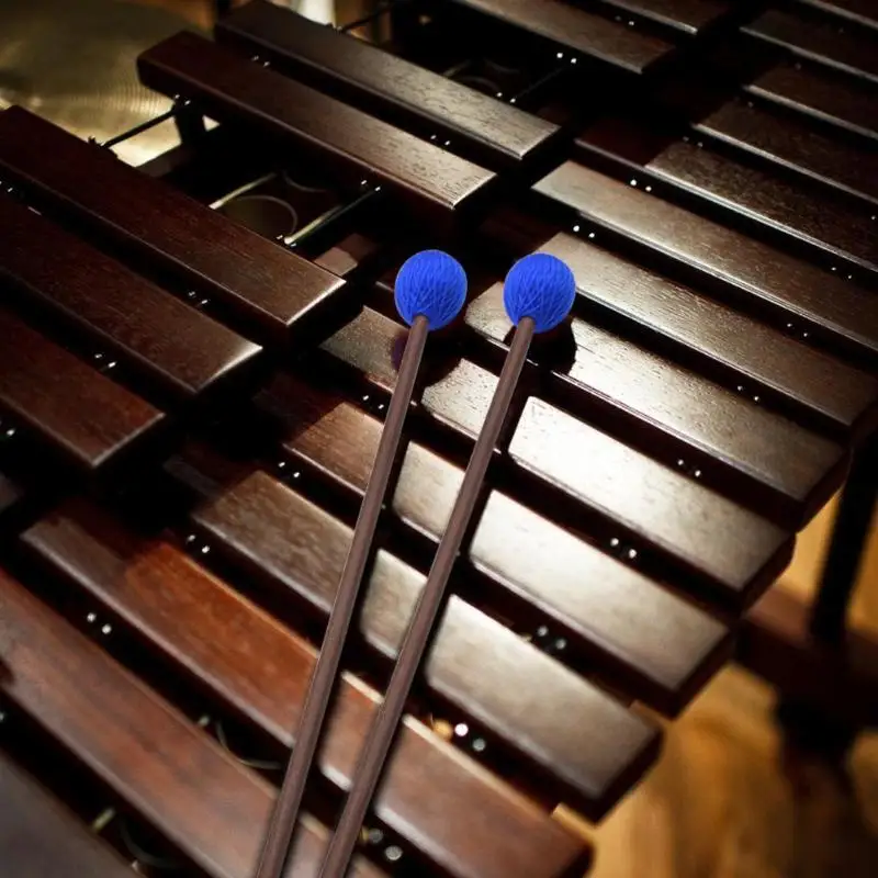 Горячая Marimba Mallets нежная текстура Marimba палка молоток ударный инструмент ксилофон деревянные блоки молоток