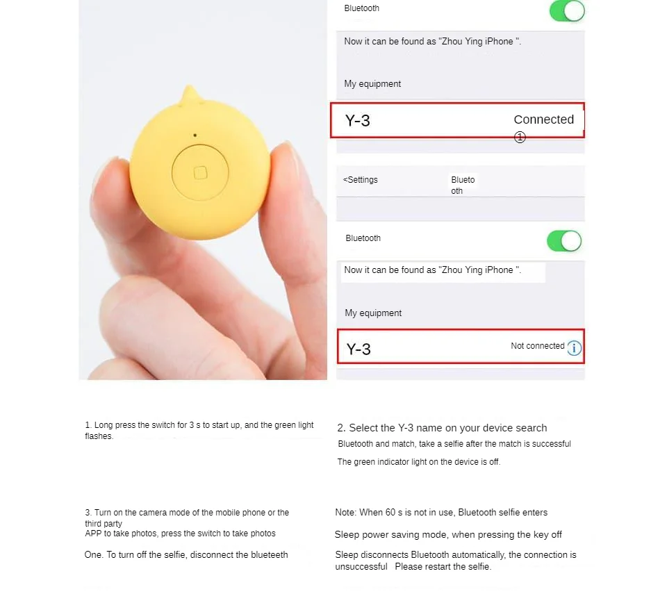 Maoxin Bluetooth селфи палка с дистанционным управлением селфи палка мини Милая переноска Mito Douyin камера беспроводная фотосъемка