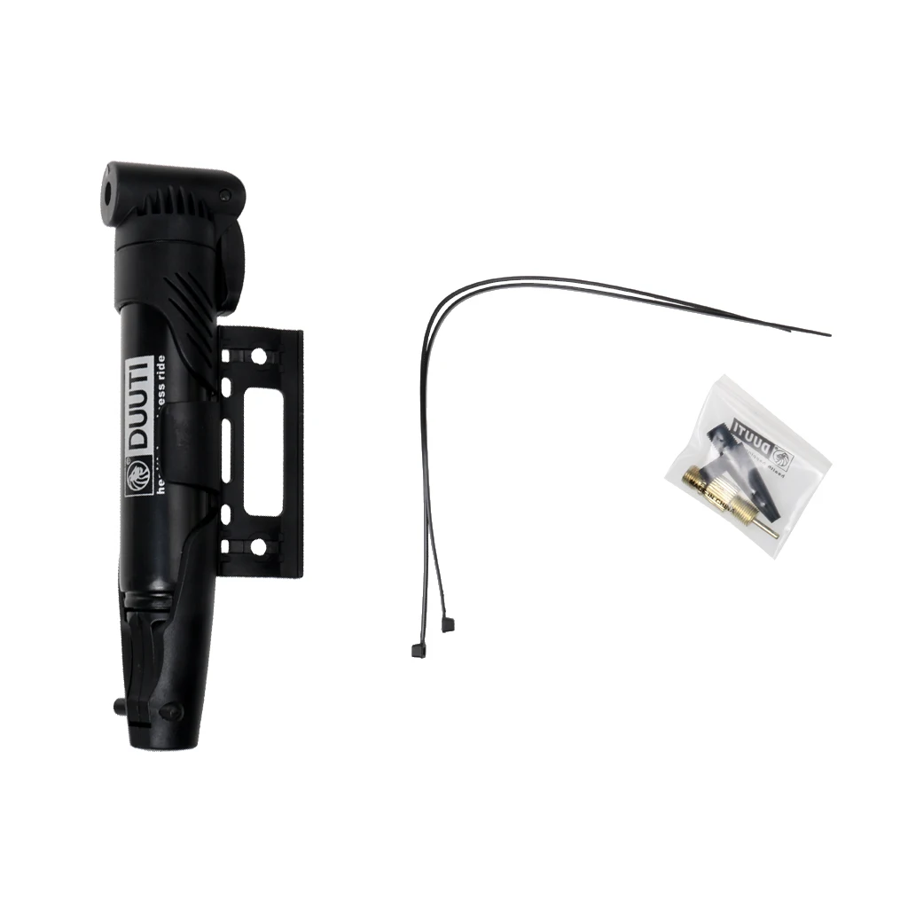 DUUTI Mini Portable Bike Bicycle Cycling Tyre Inflator Inflating Air Pump