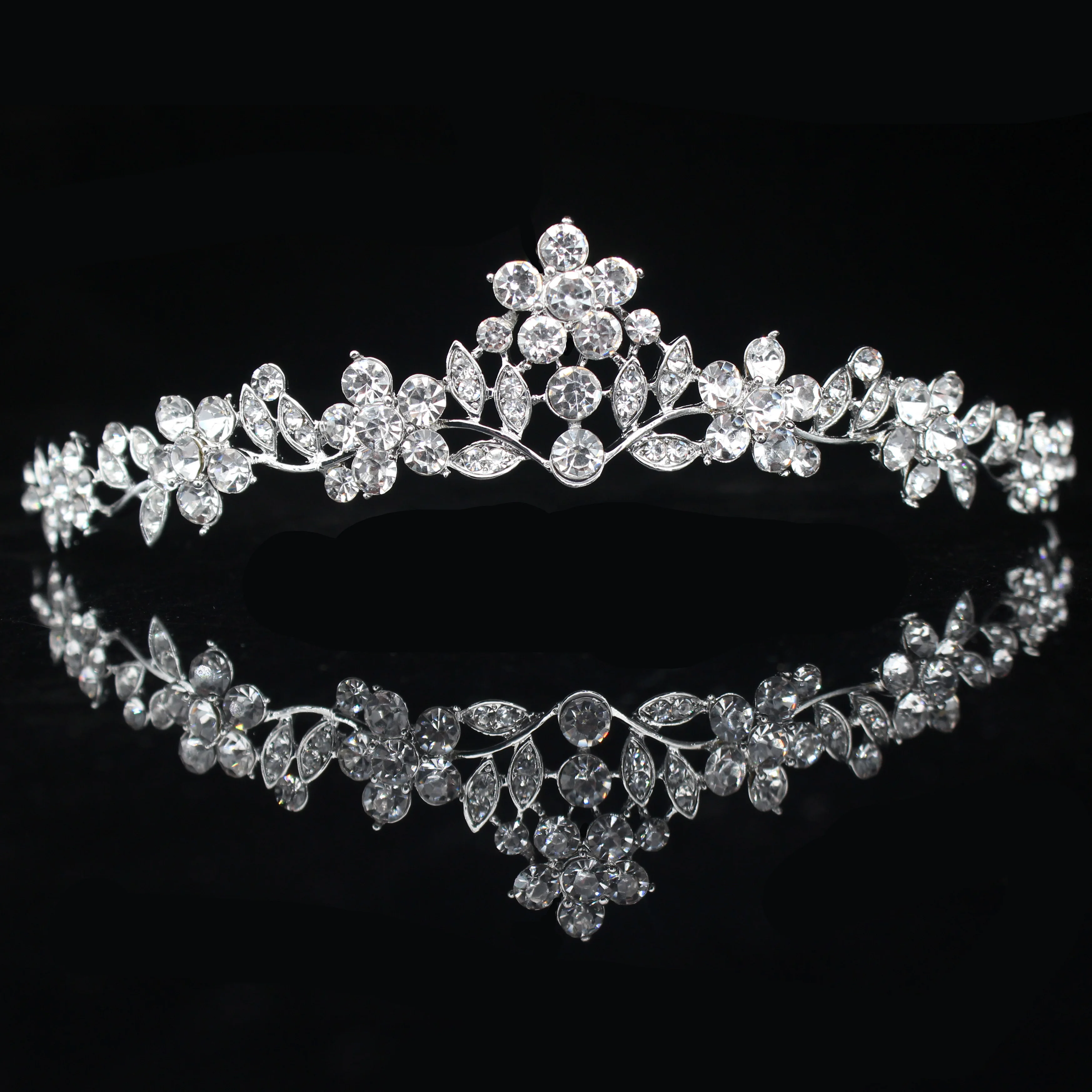 Hair Accessory Jewelry Accessories Hair Headdress Bridal Headwear Hair Band Crown 8 Designs Crystal Wedding Bridal Tiara Crown For Women Prom Head Diadem Hair Ornaments