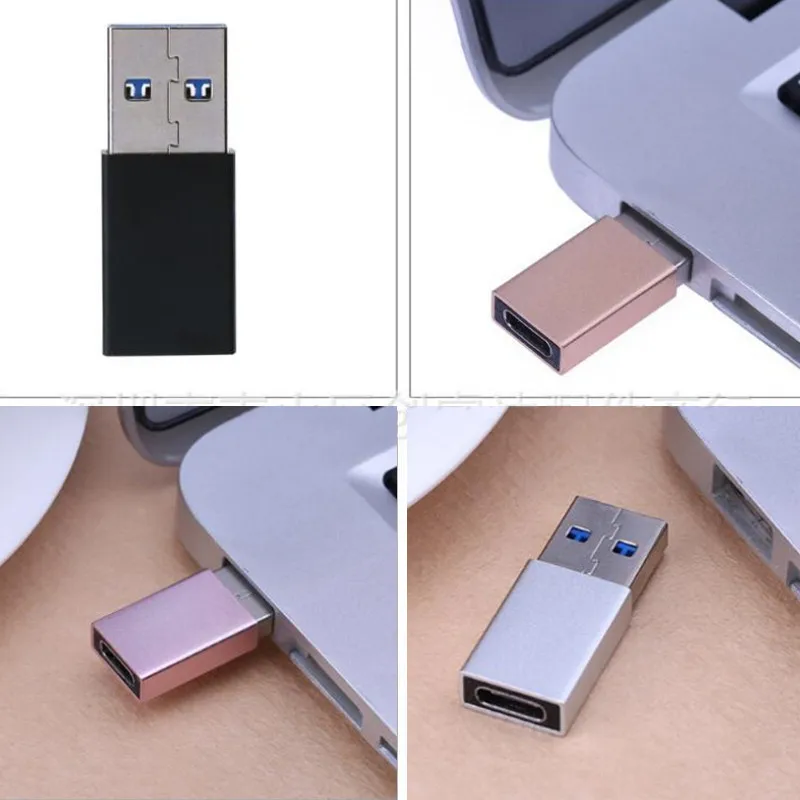 USB 3,1 Тип C Женский к USB 3,0 тип A Мужской адаптер конвертер разъем подходит для компьютера мобильного телефона