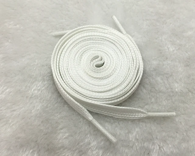 1 Pair Luminous Shoelaces Flat Sneakers Canvas Shoe Laces Glow In The Dark Night Color Fluorescent Shoelace 80/100/120/140cm white