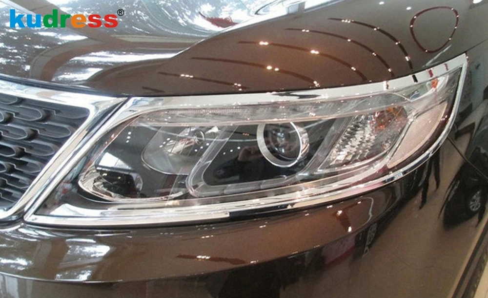Для KIA Sorento 2013 2014 АБС хромированная Защитная панель для переднего головной