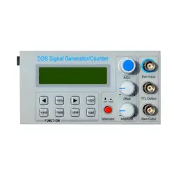 SGP1008S вставная панель DDS функция генератор сигналов/обучающий инструмент счетчик частоты сигнала с адаптером EU/US
